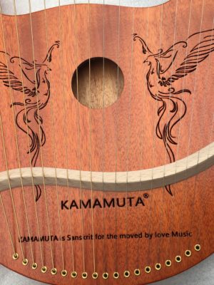 KAMAMUTA 19 Strings Lyre Harp-Evelina Simon