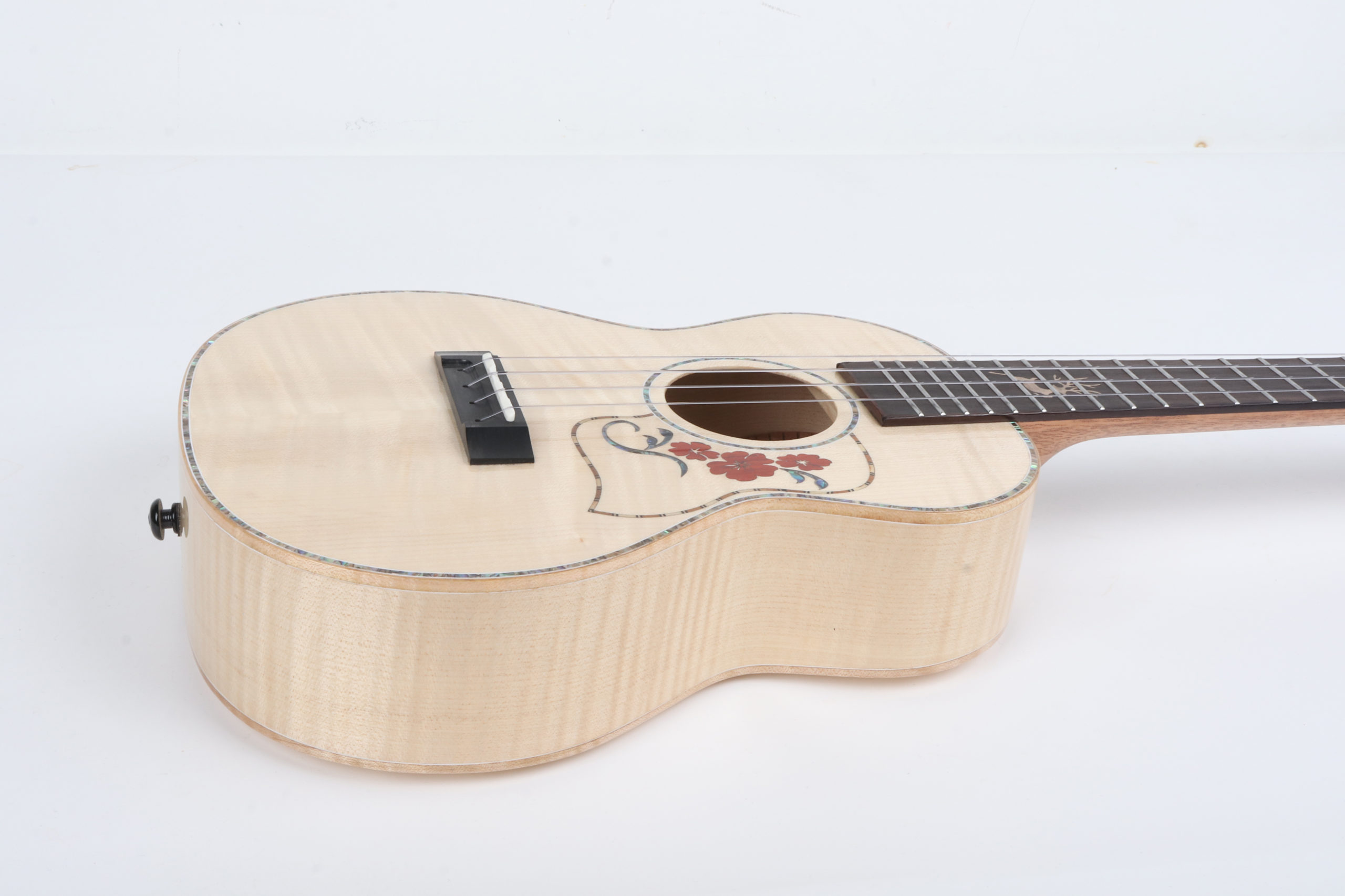 All Solid Flame Maple Wood Ukulele Tenor KA-FM-T