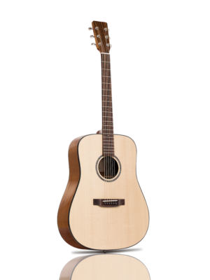 KAMAMUTA Acoustic Guitar Solid Spruce Top ST-300D